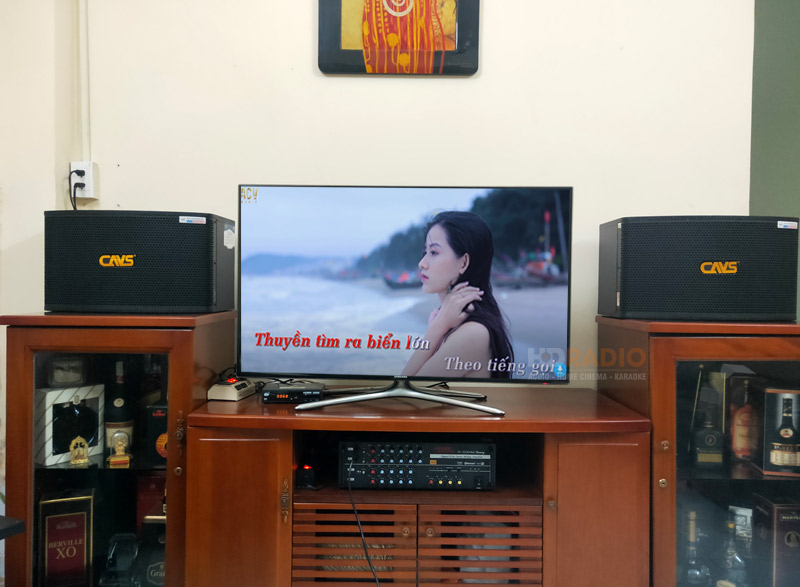 Lắp bộ karaoke cho cô Dung ở Quận 3 Hồ Chí Minh