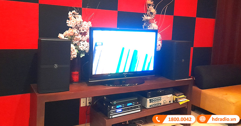 Lắp dàn Karaoke Giá Gần 50 triệu đồng cho cô Thu ở Tân Phú, Hồ Chí Minh (VietK Pro 6TB, Kiwi PD8000, Wharfedale WH10 NEO, JKaudio K300)