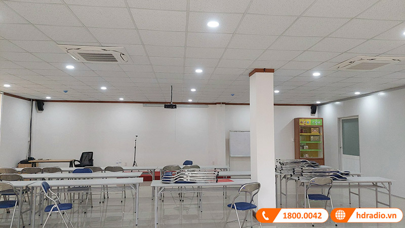 Hệ thống âm thanh phòng họp của công ty CP thương mai dinh dưỡng Nutrinest