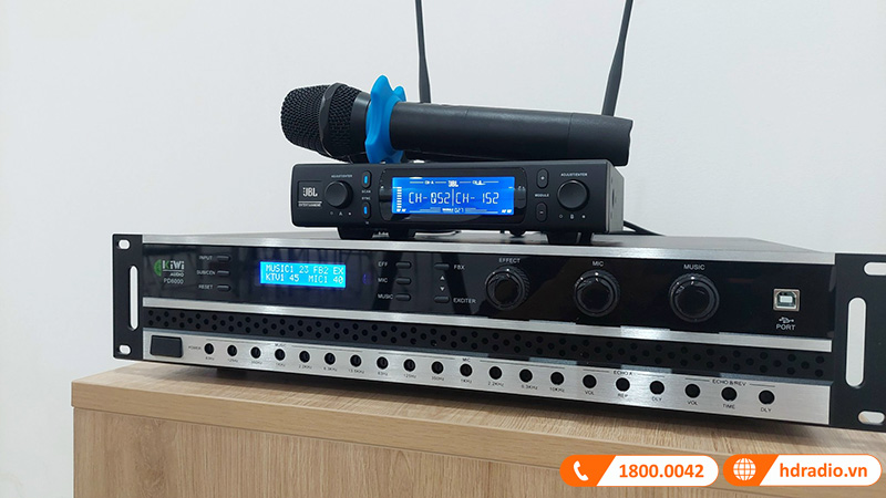 Hệ thống âm thanh phòng họp của công ty CP thương mai dinh dưỡng Nutrinest