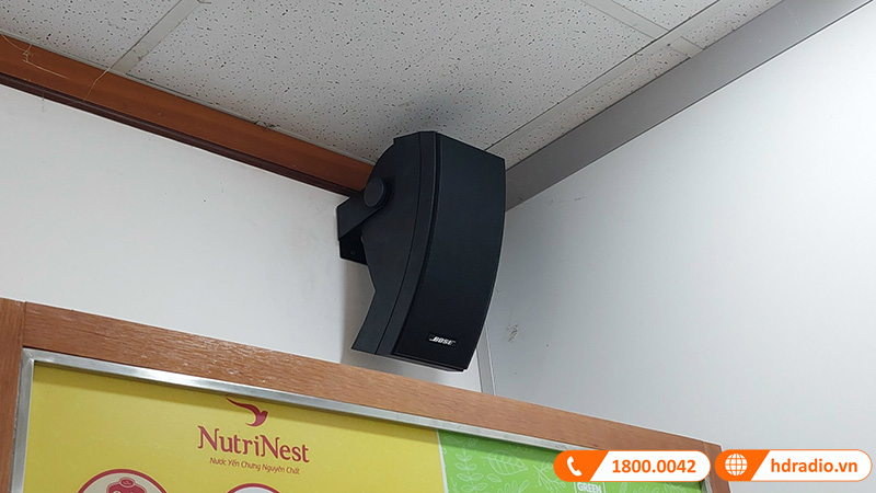 Hệ thống âm thanh phòng họp của công ty CP thương mai dinh dưỡng Nutrinest