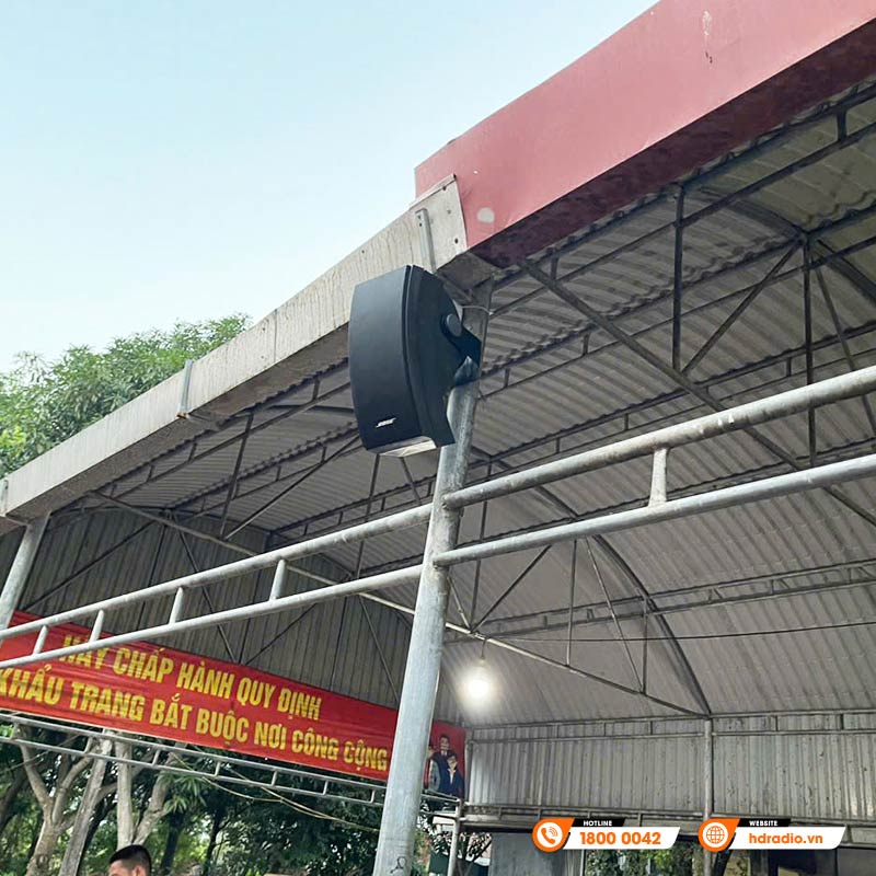 Hệ thống âm thanh thông báo tại đền Ông Hoàng Mười ở Nghệ An