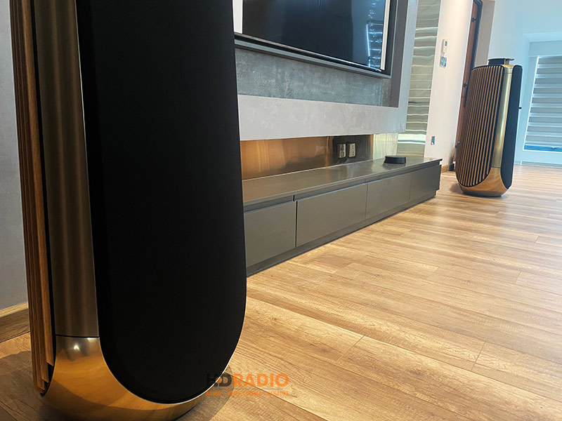 Công trình thực tế loa B&O Beolab 50