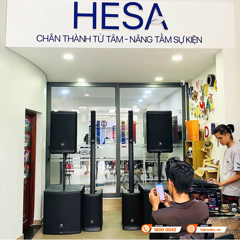 Nâng Cấp Hệ Thống Loa Sự Kiện Trị Giá Hơn 88 Triệu Đồng Cho Công Ty HESA Tại Hiệp Bình Chánh, Thủ Đức, Hồ Chí Minh