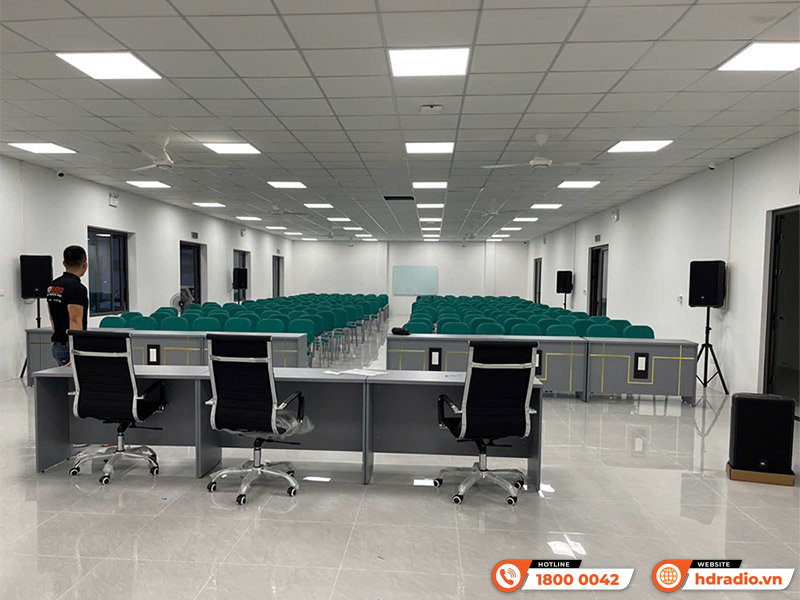 Hệ thống Âm thanh thông báo cho Trung tâm sát hạch lái xe ở Long Biên, Hà Nội Hệ thống Âm thanh thông báo cho Trung tâm sát hạch lái xe ở Long Biên, Hà Nội