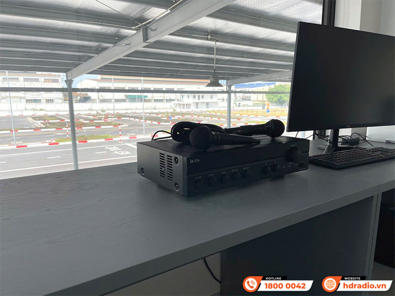 Hệ thống Âm thanh thông báo cho Trung tâm sát hạch lái xe ở Long Biên, Hà Nội Hệ thống Âm thanh thông báo cho Trung tâm sát hạch lái xe ở Long Biên, Hà Nội