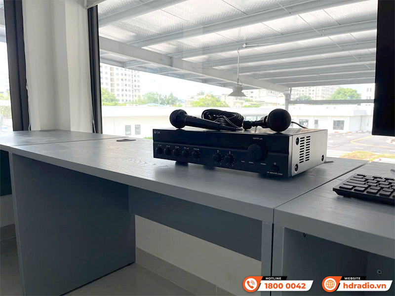 Hệ thống Âm thanh thông báo cho Trung tâm sát hạch lái xe ở Long Biên, Hà Nội Hệ thống Âm thanh thông báo cho Trung tâm sát hạch lái xe ở Long Biên, Hà Nội