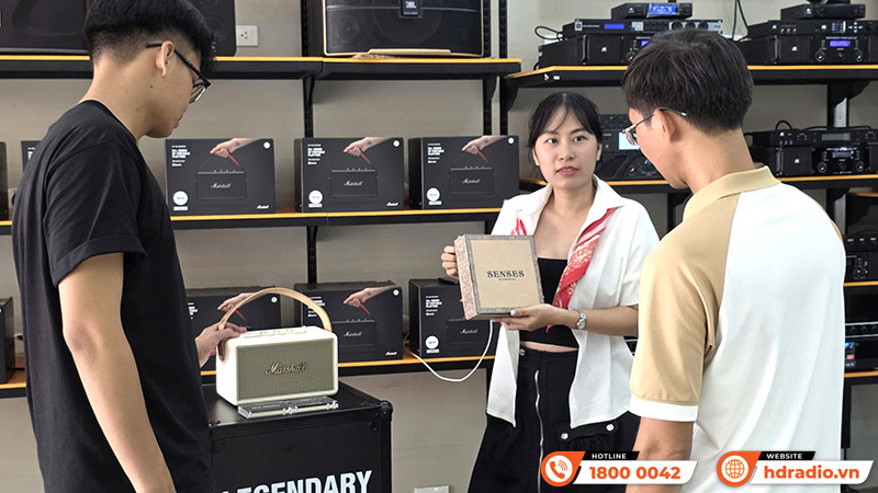Cùng nhìn lại hoạt động ưu đãi Loa Marshall tại HDRadio Quận 7