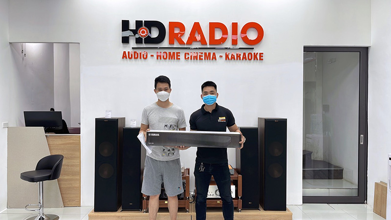 Khách hàng mua Loa Yamaha chính hãng tại HDRadio Khách hàng mua Loa Yamaha chính hãng tại HDRadio
