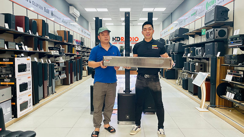 Khách hàng mua Loa Yamaha chính hãng tại HDRadio Khách hàng mua Loa Yamaha chính hãng tại HDRadio