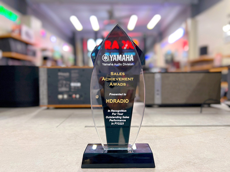 HDRadio đạt danh hiệu Đơn vị phân phối thiết bị âm thanh hàng đầu của YAMHA HDRadio đạt danh hiệu Đơn vị phân phối thiết bị âm thanh hàng đầu của YAMHA