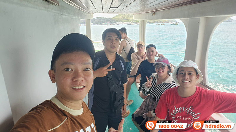 HDRadio miền Nam du lịch tại Đảo Nam Du (Kiên Giang)