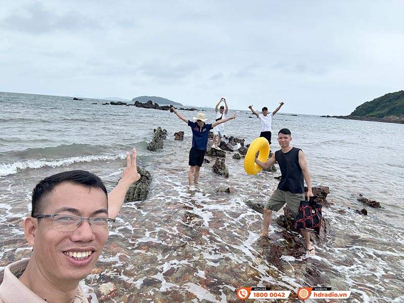HDRadio miền Bắc du lịch tại Đảo Cô Tô (Quảng Ninh)