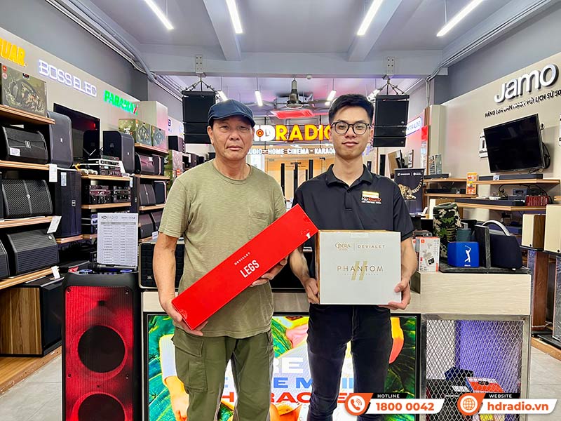 HDRadio là đơn vị phân phối các sản phẩm thương hiệu DEVIALET chính hãng hàng đầu Việt Nam