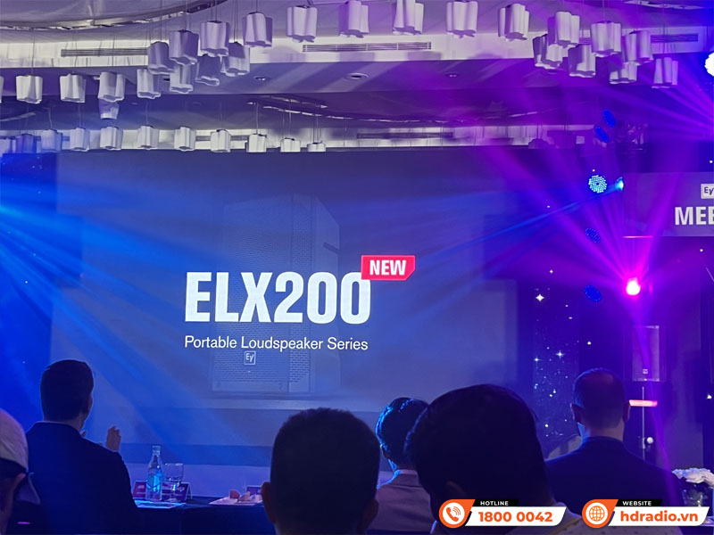 HDRadio tham dự sự kiện ra mắt Loa Electro voice Everse 12 tại Loud & Clear Roadshow 2025