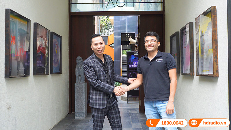 HDRadio tham dự sự kiện ra mắt sản phẩm loa Yamaha Stagepas 200 của hãng YAMAHA