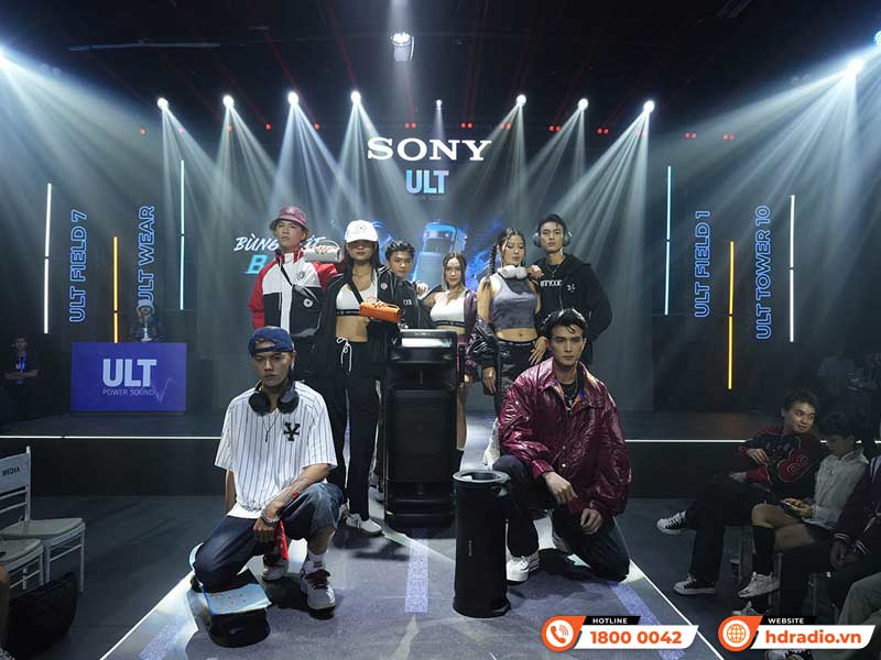 HDRadio tham dự sự kiện trải nghiệm dòng sản phẩm ULT Power Sound do Sony tổ chức