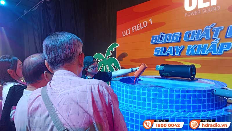 HDRadio tham dự sự kiện trải nghiệm dòng sản phẩm ULT Power Sound do Sony tổ chức
