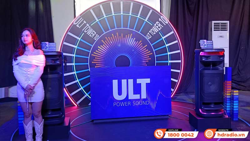HDRadio tham dự sự kiện trải nghiệm dòng sản phẩm ULT Power Sound do Sony tổ chức
