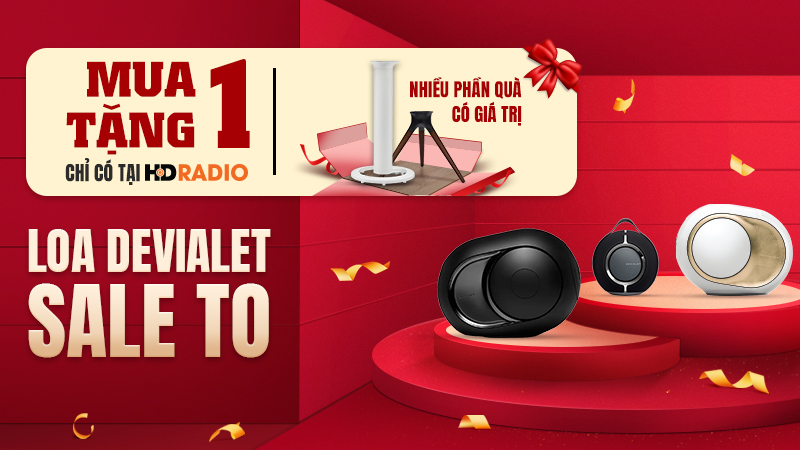 Mua loa Devialet Nhận Ngay 1 Phụ Kiện Giá Trị