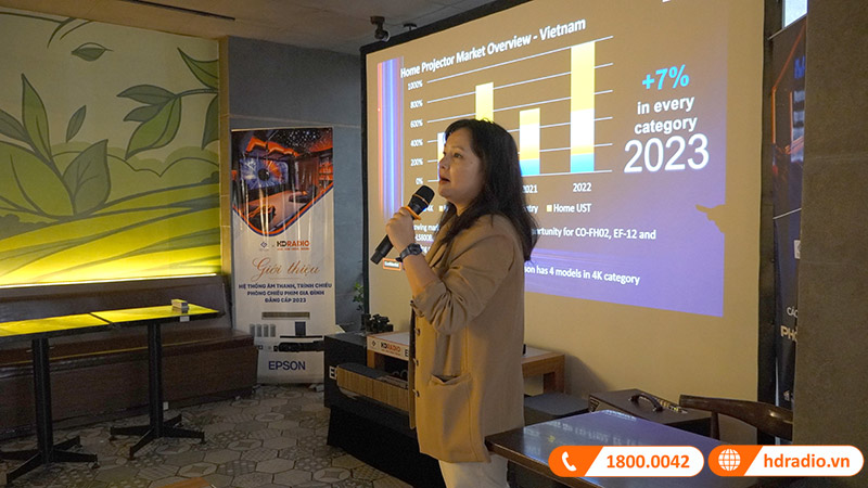 HDRadio & LOGICO & EPSON tổ chức sự kiện giới thiệu hệ thống âm thanh, trình chiếu phòng phim đẳng cấp HDRadio & LOGICO & EPSON tổ chức sự kiện giới thiệu hệ thống âm thanh, trình chiếu phòng phim đẳng cấp