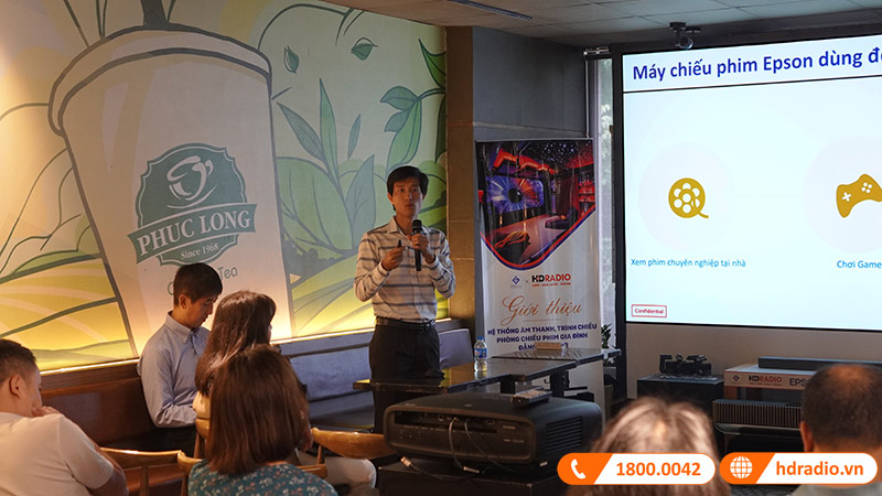 HDRadio & LOGICO & EPSON tổ chức sự kiện giới thiệu hệ thống âm thanh, trình chiếu phòng phim đẳng cấp HDRadio & LOGICO & EPSON tổ chức sự kiện giới thiệu hệ thống âm thanh, trình chiếu phòng phim đẳng cấp