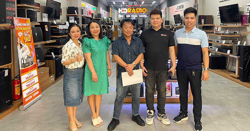 HDRADIO đón tiếp Tổng Giám Đốc SONY Việt Nam sang thăm và làm việc tại trụ sở công ty