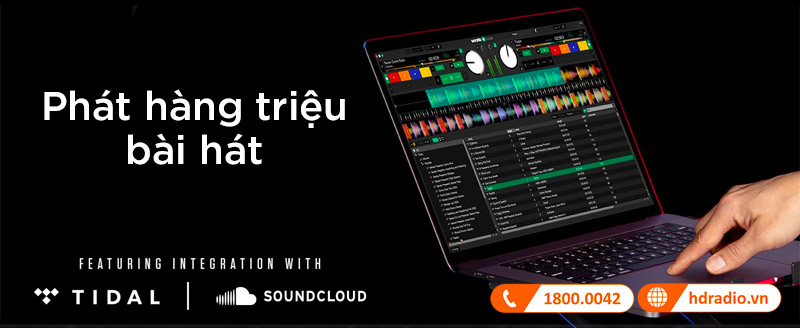 Bàn DJ Numark Mixtrack Pro FX