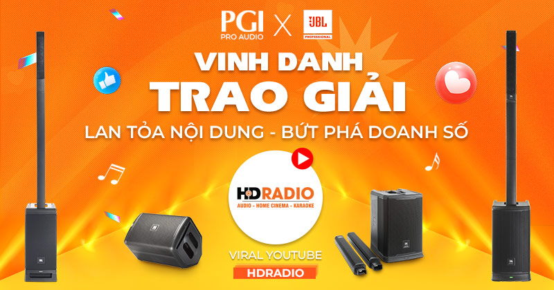 HDRadio Đạt Giải “Video Viral Trên YouTube” Tại Chương Trình “Lan Tỏa Nội Dung - Bứt Phá Doanh Số” Do PGI Tổ Chức