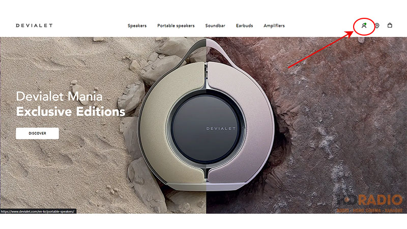 trang chủ Devialet