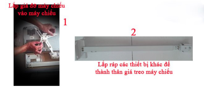 lắp máy chiếu tại nhà