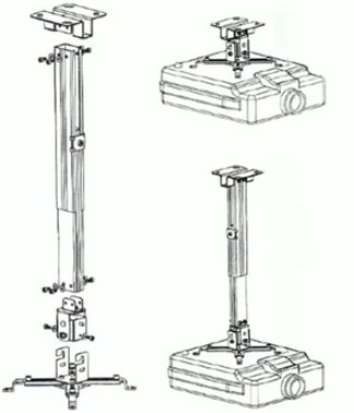 lắp máy chiếu treo tường