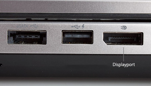 laptop không có khe cắm kết nối với máy chiếu