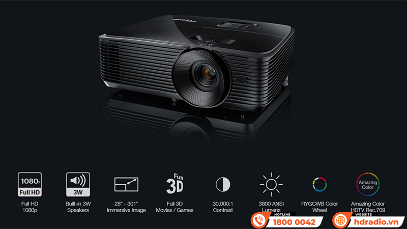 Máy chiếu Optoma HD28E