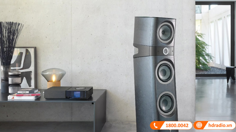 Hãng Focal ra mắt 2 phiên bản màu Black Ostrea và Brown Concrete cho mẫu loa Focal Sopra No2