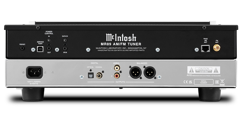 McIntosh ra mat dau thu radio FM/AM MR89