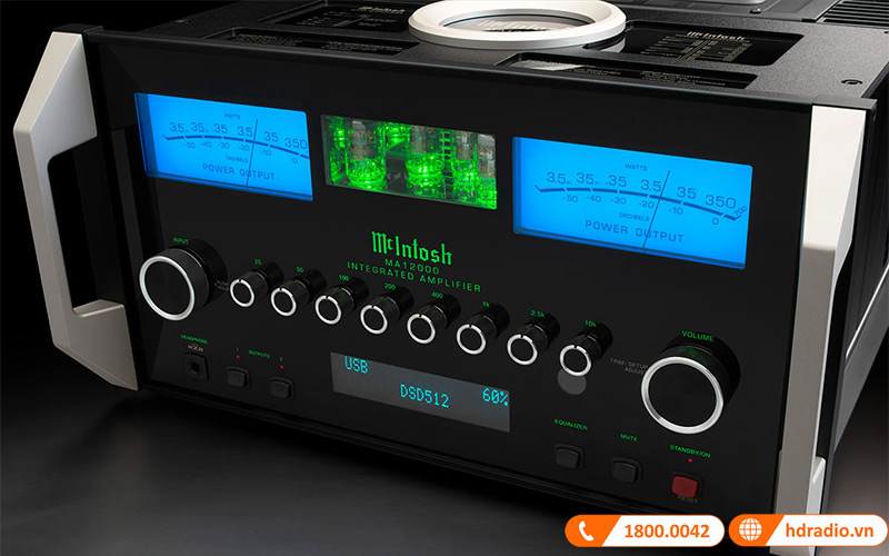 Chiêm ngưỡng McIntosh MA12000: Mẫu amply tích hợp cao cấp toàn diện nhất hiện nay
