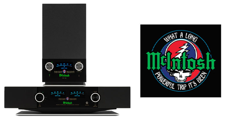 McIntosh kết hợp với ban nhạc Grateful Dead ra mắt phiên bản Grateful Dead Limited Edition trên 2 mẫu loa không dây đình đám: McIntosh RS250 với RS150