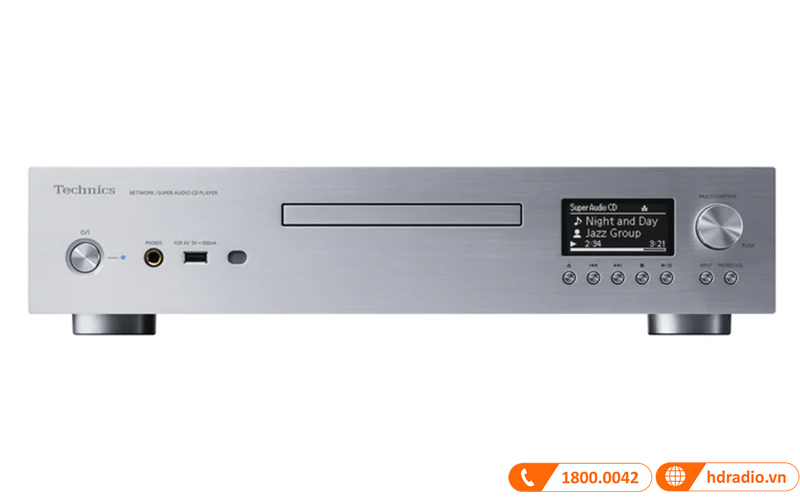 Technics cho ra mắt đầu phát nhạc số kiêm CD/SACD player SL-G700 thế hệ thứ 2