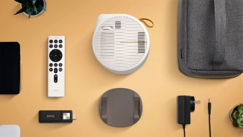 BenQ ra mat may chieu mini GV11