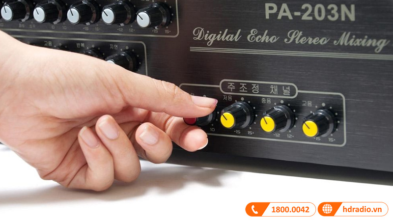 Cách kết nối Equalizer với Amply hát karaoke