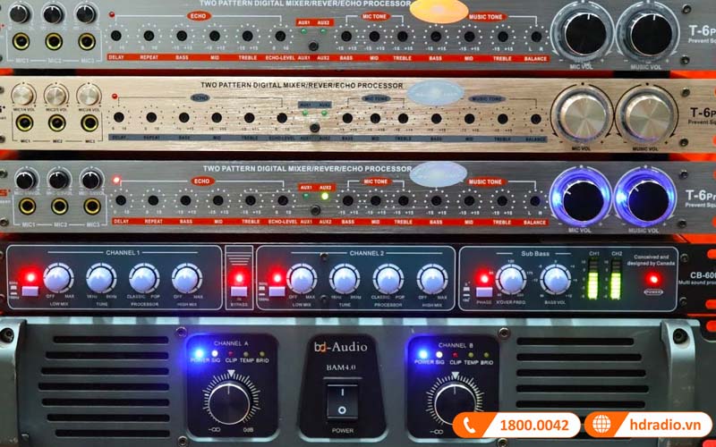 Có nên ghép vang cơ với amply