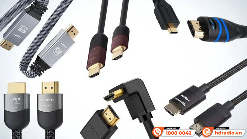 Các loại cáp HDMI