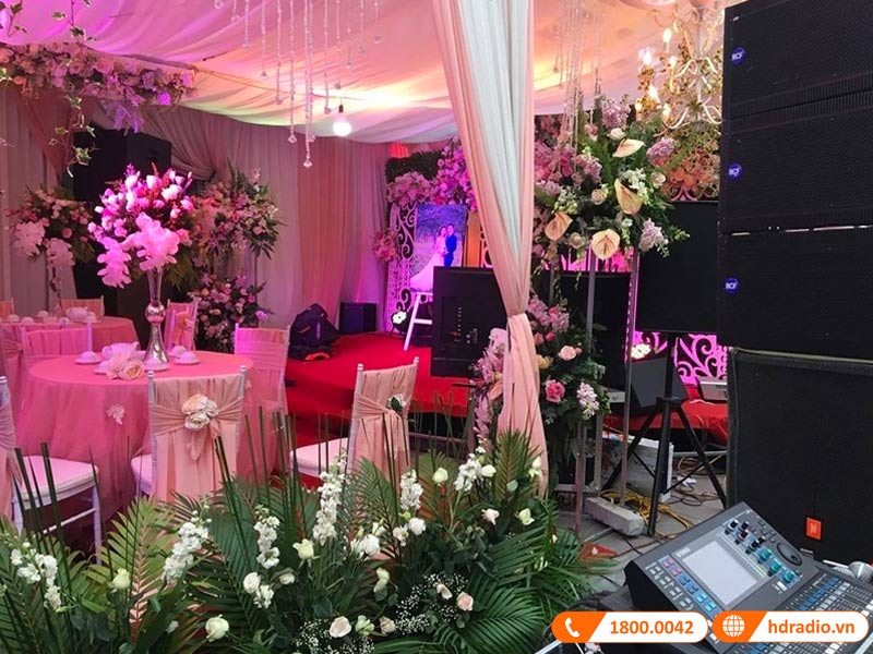 Mua dàn âm thanh đám cưới gồm những thiết bị gì