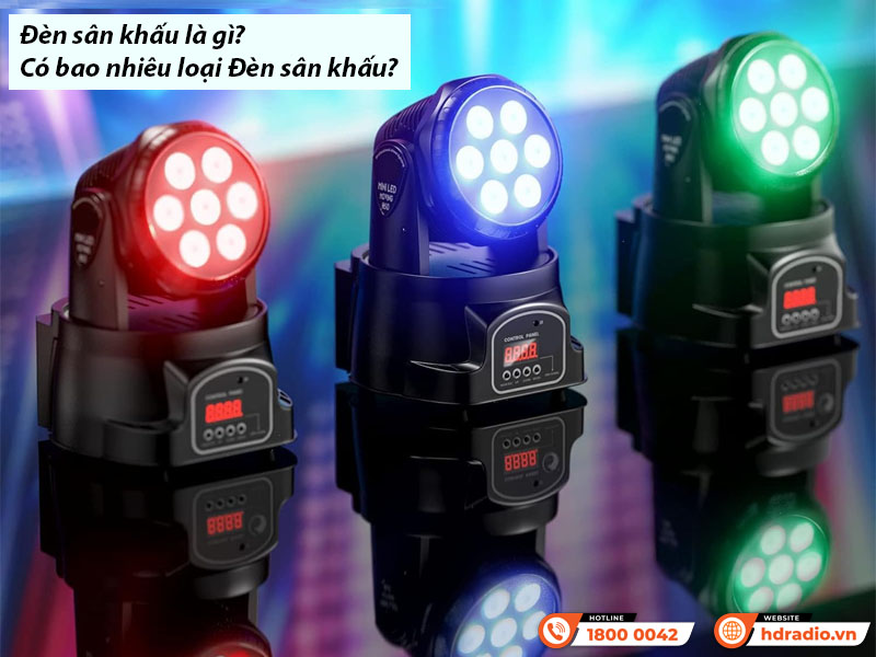 Đèn sân khấu là gì và các loại đèn sân khấu