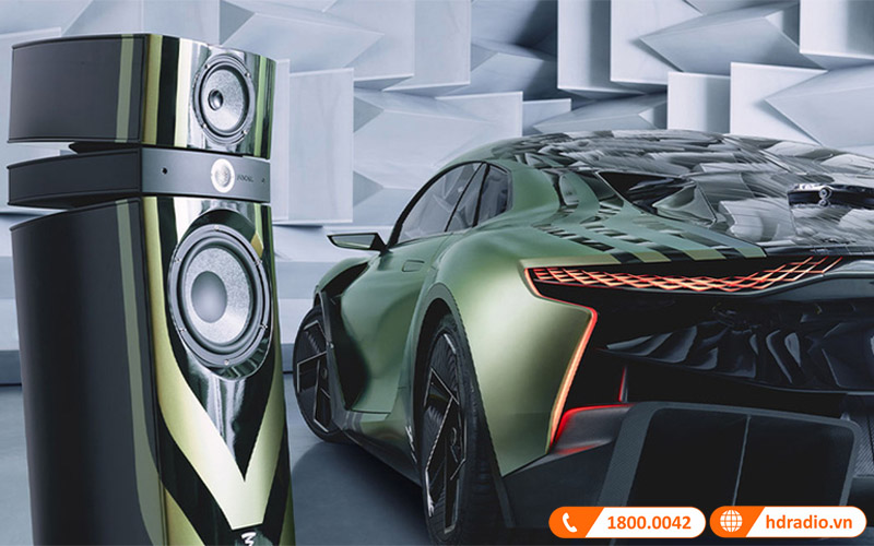 Focal Kỷ Niệm hợp tác với hãng Xe điện DS Automobiles bằng phiên bản loa Focal Scala Utopia Đặc Biệt