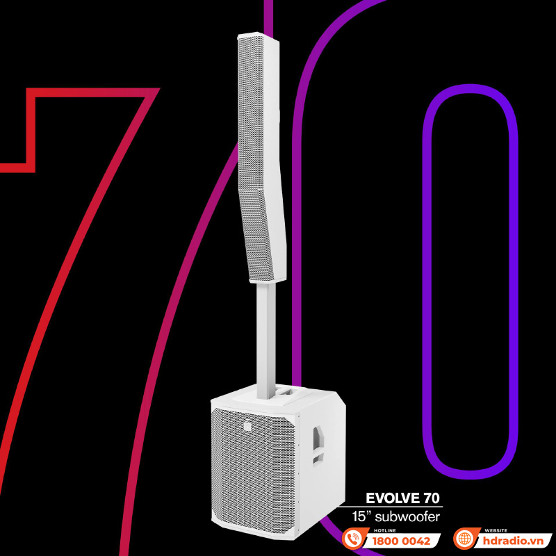 Hãng Electro-Voice bổ xung thêm 2 model EVOLVE 70 và EVOLVE 90 Hãng Electro-Voice bổ xung thêm 2 model EVOLVE 70 và EVOLVE 90