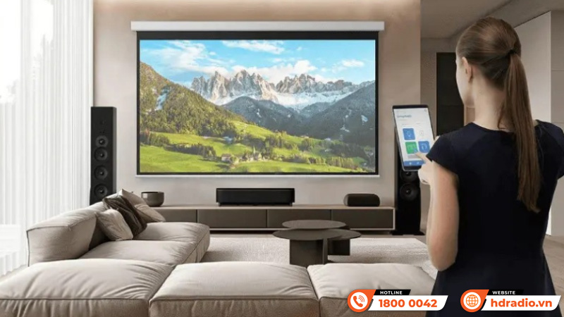 Máy chiếu 4k siêu gần Epson EH-QS100 