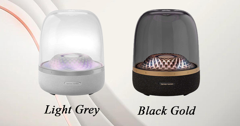 Hãng Harman Kardon bổ sung thêm 2 màu Black Gold và Light Grey cho mẫu Loa Aura Studio 4