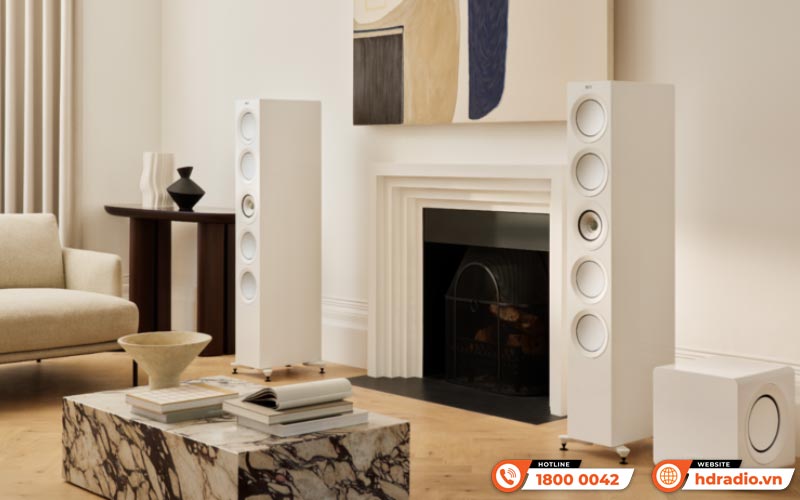 Hãng KEF cho ra mắt bộ đôi loa siêu trầm mới nhất 